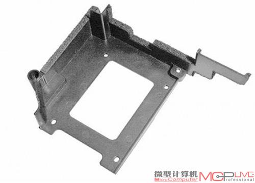 用于固定SSD的SSD/MXM支架式气压墙